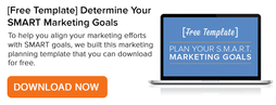 SMART Marketing Goal Template - Download